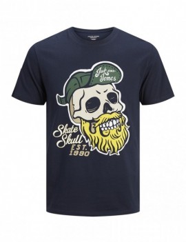 T-Shirt homme - JORSKULLING TEE SS CREW NECK STS T-Shirt